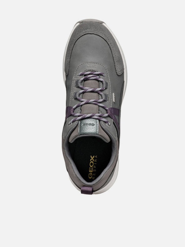 Geox Šedé dámské tenisky Geox Braies b abx
