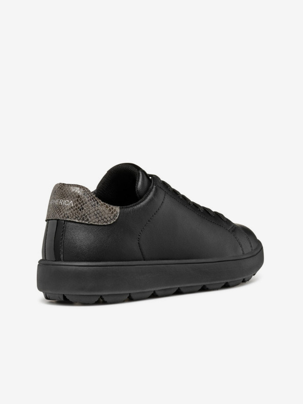 Geox Černé dámské tenisky Geox Spherica ecub-1