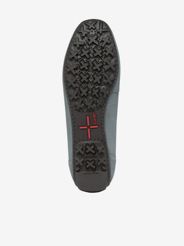 Geox Světle zelené dámské mokasíny Geox Kosmopolis + Grip