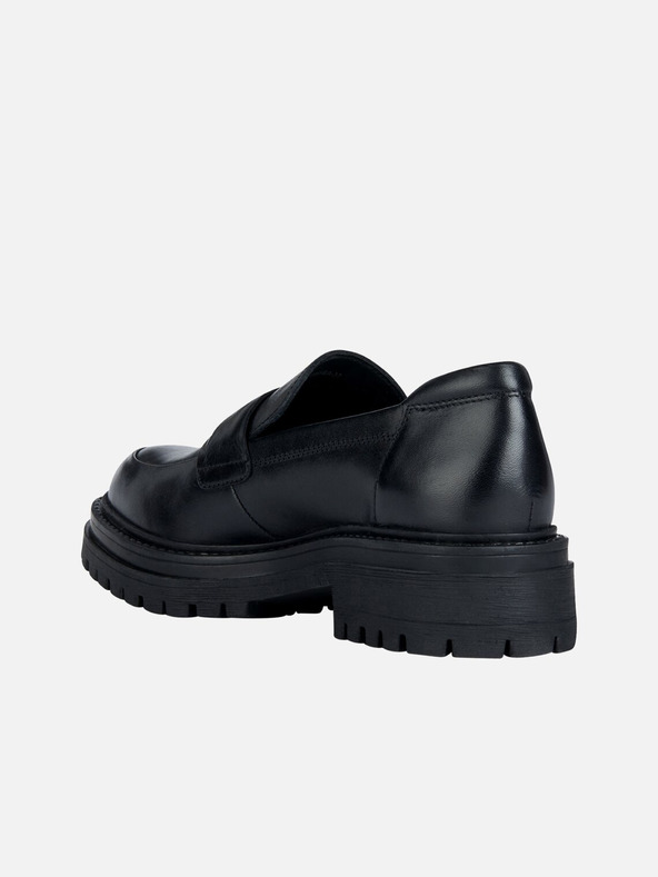 Geox Černé dámské mokasíny Geox Iridea