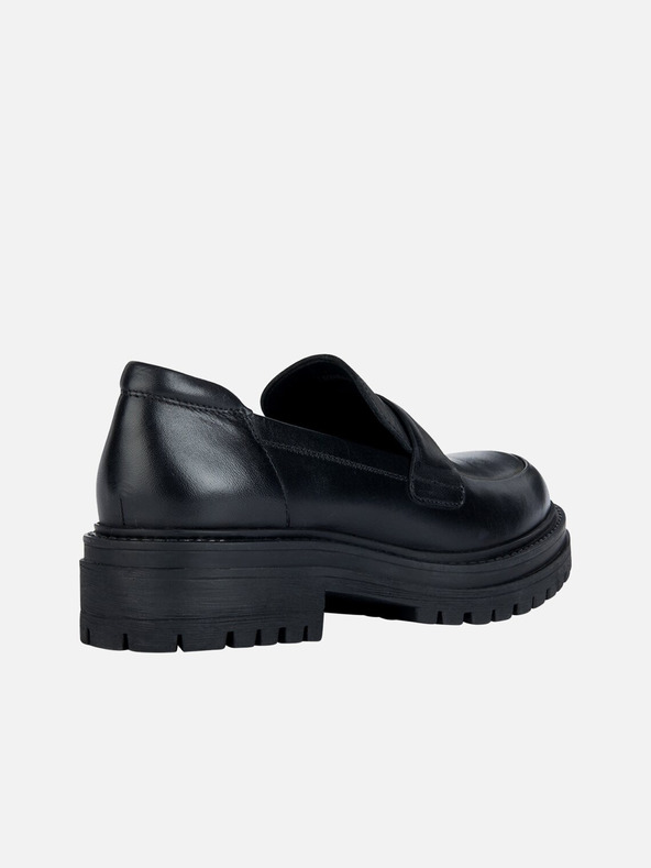 Geox Černé dámské mokasíny Geox Iridea