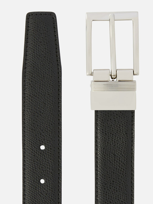 Geox Černý pánský pásek Geox Belt