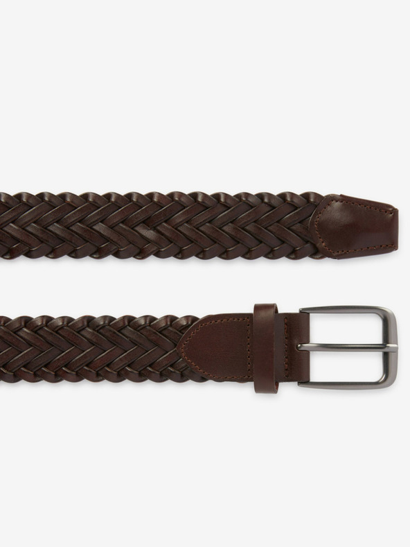 Geox Tmavě hnědý pánský pásek Geox Belt