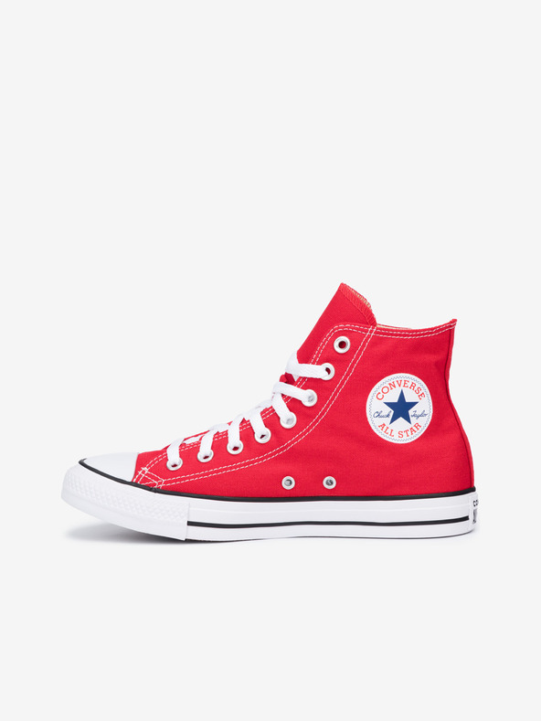 Converse Červené kotníkové tenisky Converse Chuck Taylor All Star
