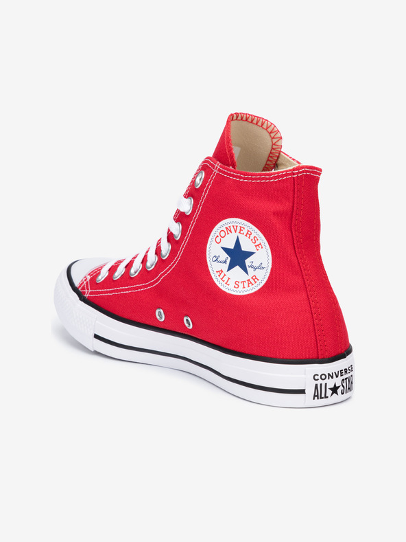 Converse Červené kotníkové tenisky Converse Chuck Taylor All Star