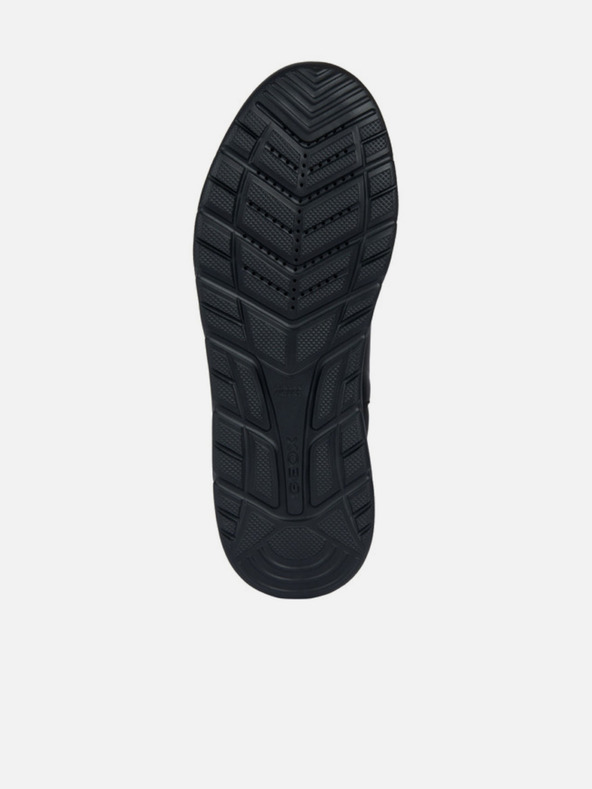 Geox Černá pánská kotníková obuv Geox Portello