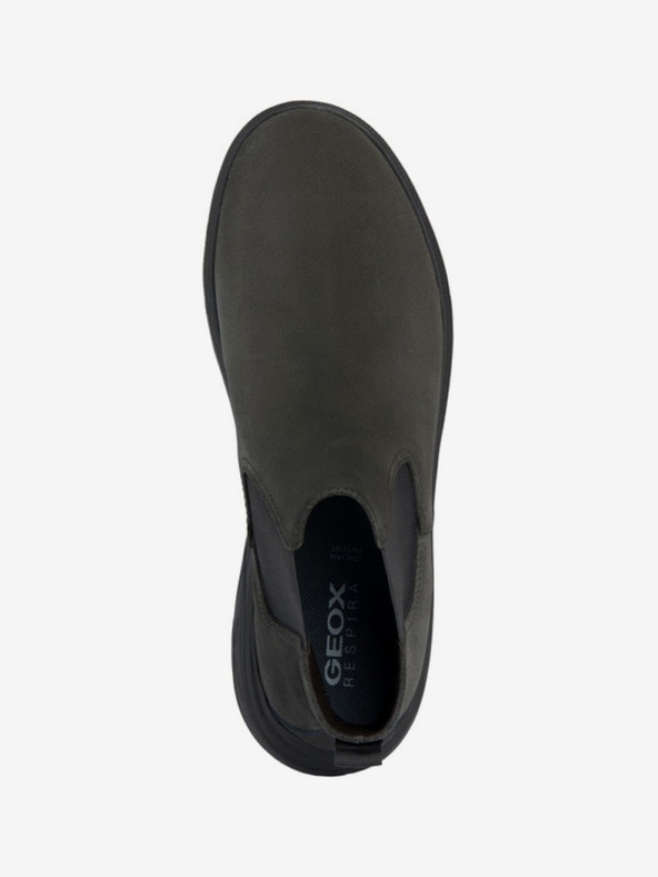 Geox Hnědá pánská kotníková obuv Geox Portello