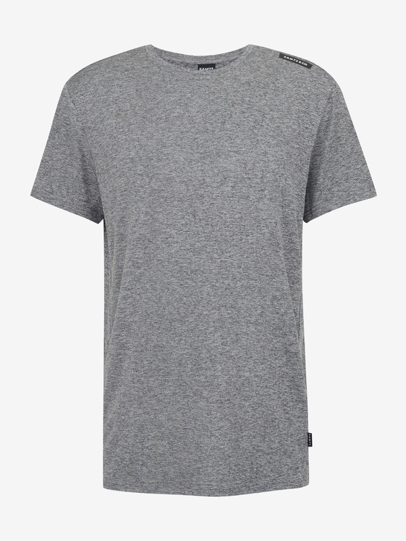 Sam 73 Šedé pánské žíhané tričko SAM 73 Fortunato