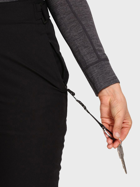 Kilpi Černé dámské lyžařské kalhoty KILPI ELARE