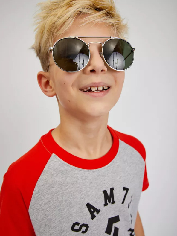 Sam 73 Šedé klučičí tričko SAM 73