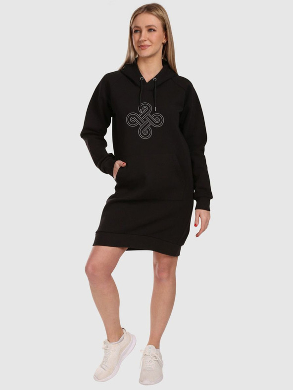 Kilpi Dámské sportovní šaty Kilpi HEYDEN-W Černá