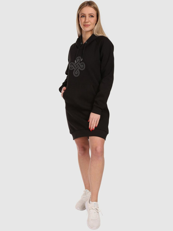 Kilpi Dámské sportovní šaty Kilpi HEYDEN-W Černá