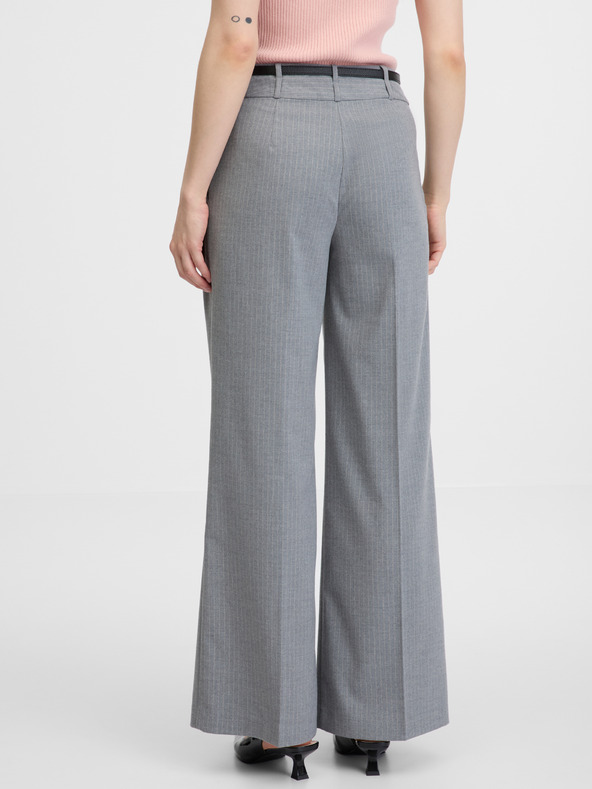 Orsay Šedé dámské kalhoty ORSAY