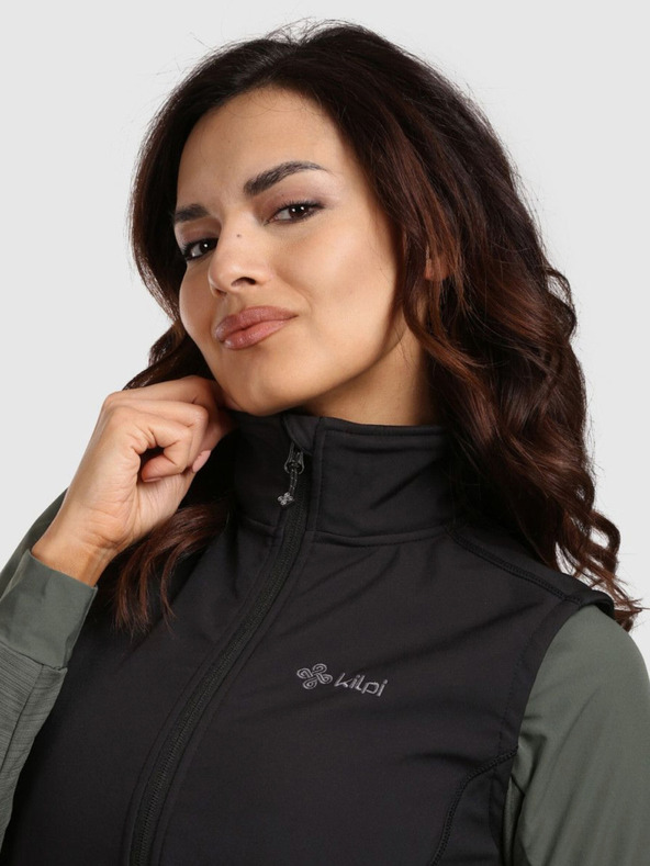 Kilpi Dámská softshellová vesta Kilpi SOIL-W Černá