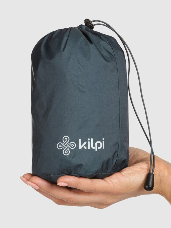 Kilpi Dámská hardshellová outdoorová bunda Kilpi HURRICANE-W Tmavě zelená