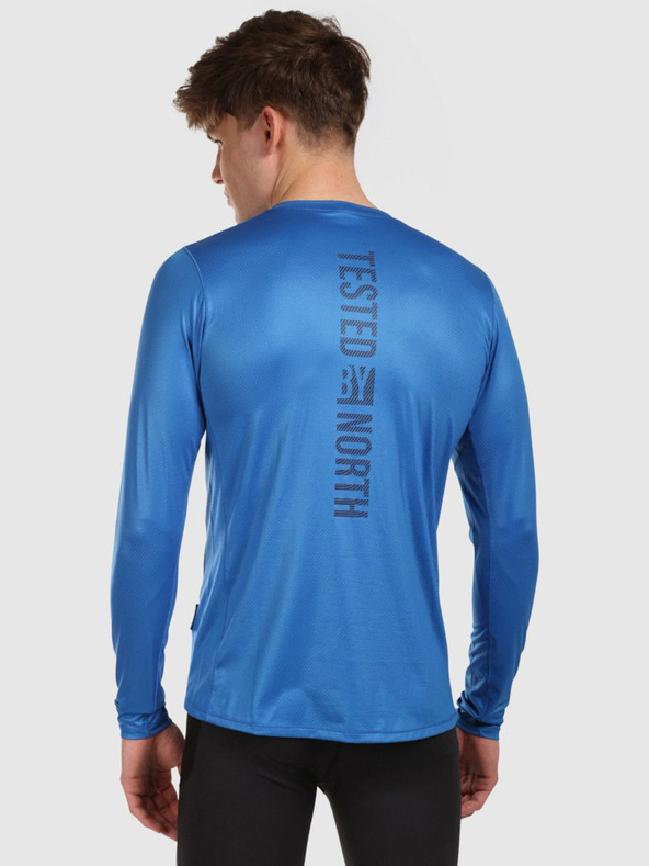 Kilpi Pánské funkční triko s dlouhým rukávem Kilpi SPOLETO-M Modrá