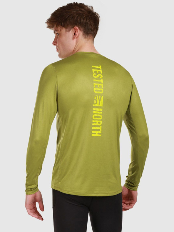 Kilpi Pánské funkční triko s dlouhým rukávem Kilpi SPOLETO-M Zelená