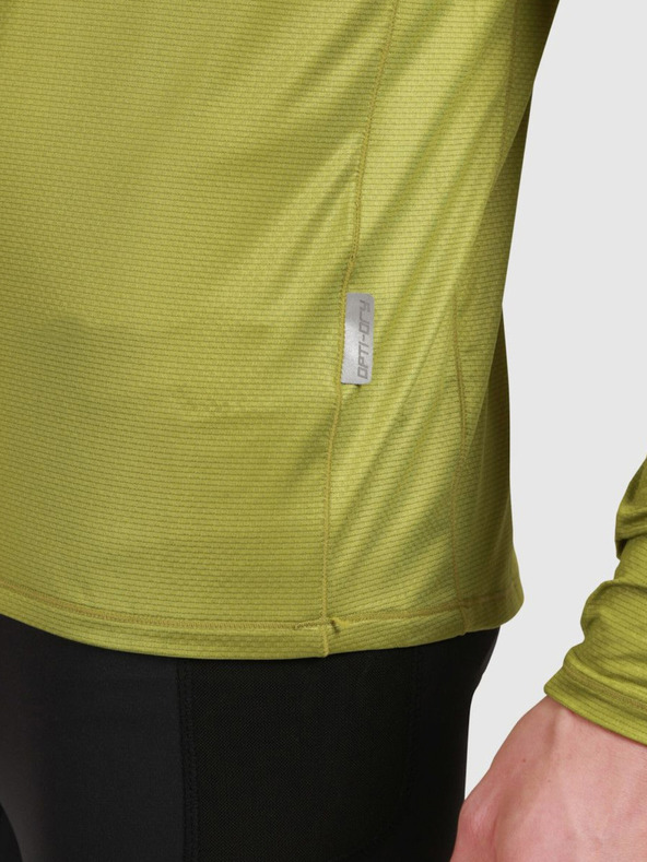 Kilpi Pánské funkční triko s dlouhým rukávem Kilpi SPOLETO-M Zelená