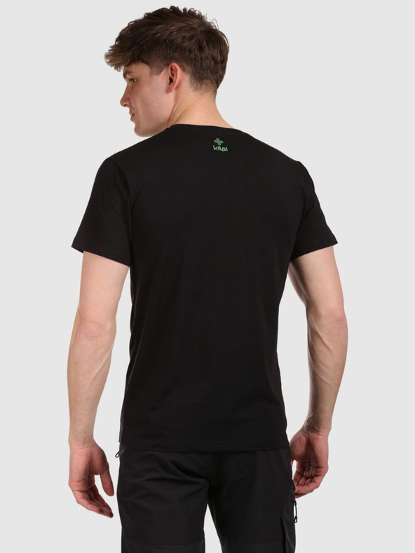 Kilpi Pánské bavlněné tričko Kilpi DISCOVER-M Černá