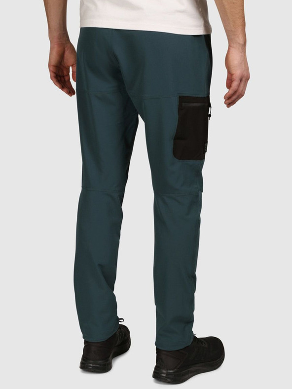 Kilpi Pánské outdoorové kalhoty Kilpi LIGNE-M Tmavě zelená