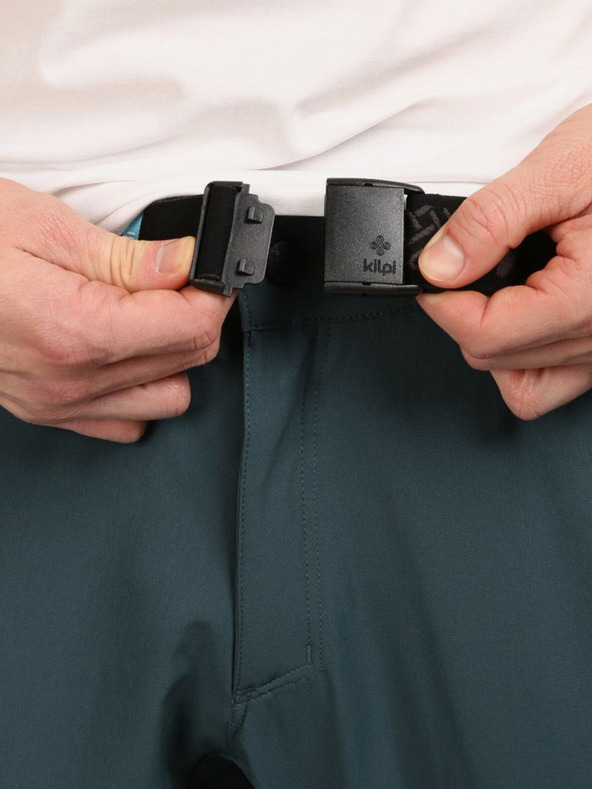 Kilpi Pánské outdoorové kalhoty Kilpi LIGNE-M Tmavě zelená