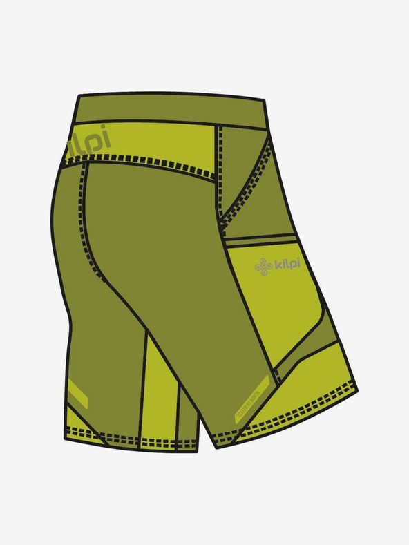 Kilpi Pánské kraťasy Kilpi BREADY-M Zelená