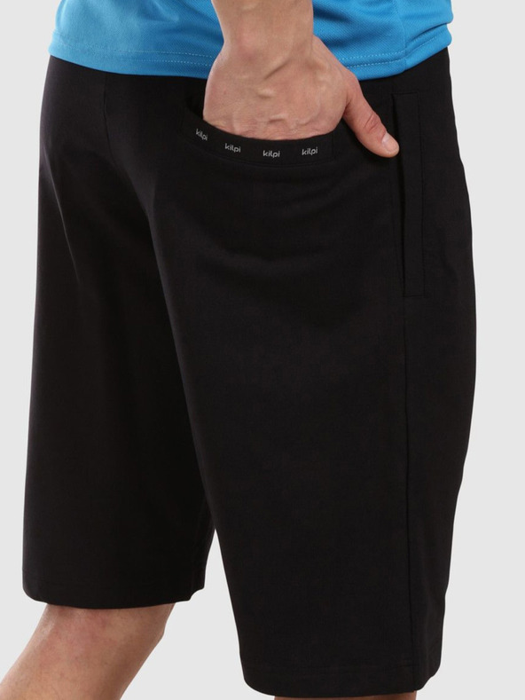 Kilpi Pánské bavlněné kraťasy Kilpi TUSCON-M Černá