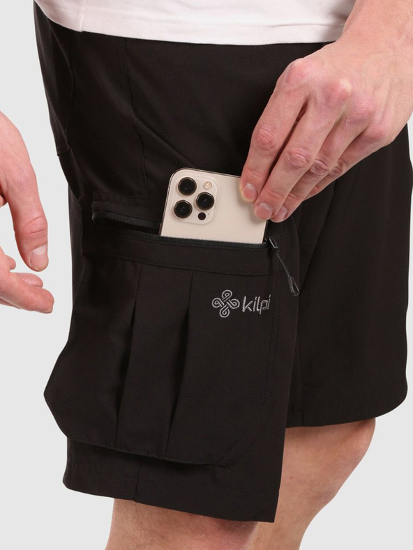 Kilpi Pánské kraťasy Kilpi ASHER-M Černá