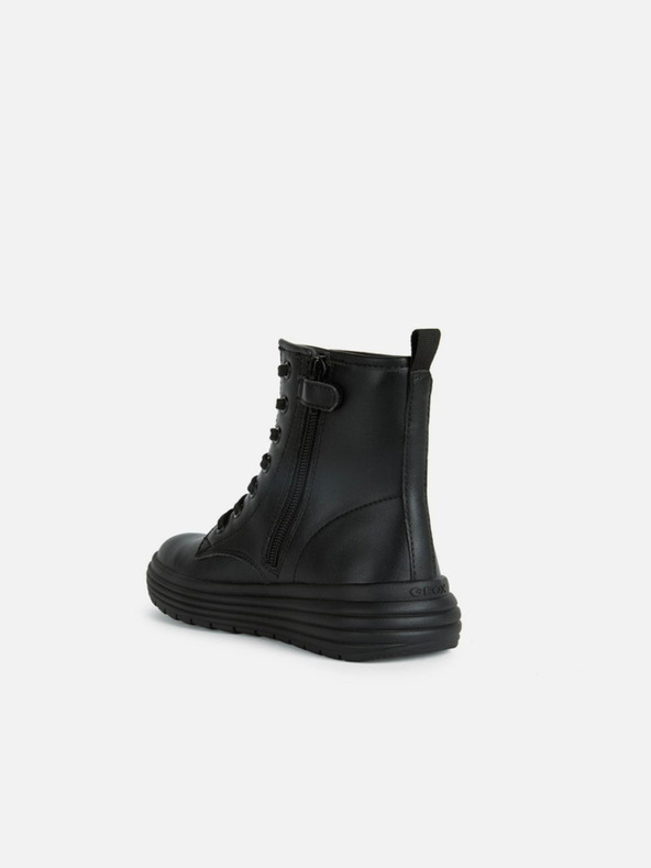 Geox Černá dívčí kotníková obuv Geox Phaolae