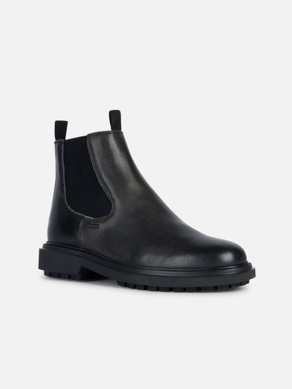 Geox Černá pánská kotníková obuv Geox Faloria B Abx