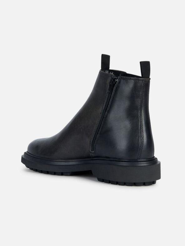 Geox Černá pánská kotníková obuv Geox Faloria B Abx