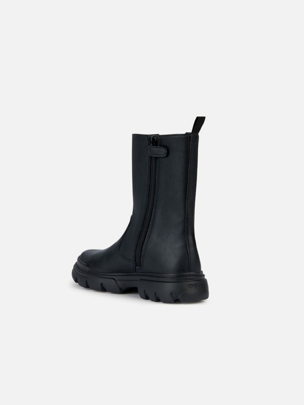 Geox Černá dívčí kotníková obuv Geox Junette