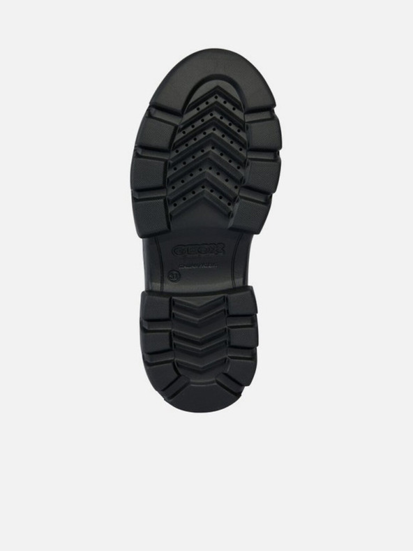 Geox Černá dívčí kotníková obuv Geox Junette