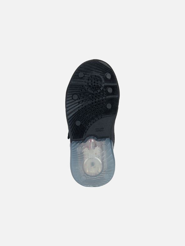 Geox Černé chlapecké tenisky Geox Grayjay