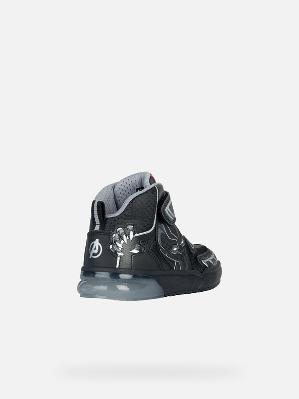 Geox Černé chlapecké tenisky Geox Grayjay