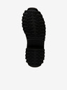 Steve Madden Černé dámské kožené kotníkové boty Steve Madden Obtain