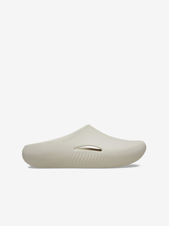 Crocs Krémové dámské pantofle Crocs Mellow Clog