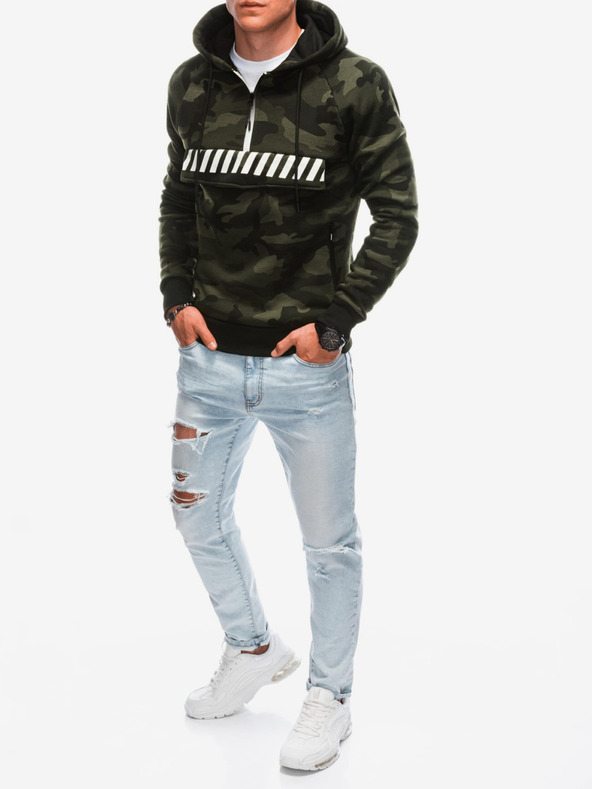 Edoti Pánská mikina s kapucí Edoti