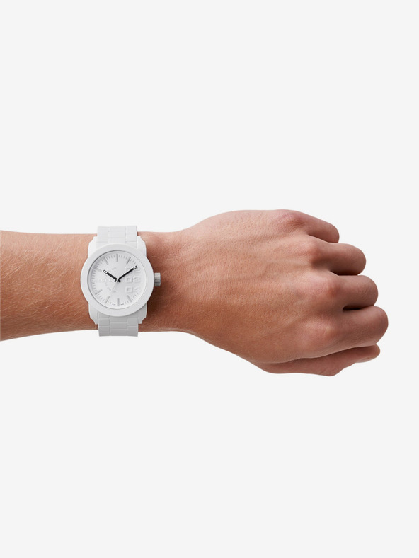 Diesel Bílé unisex hodinky Diesel Double Down