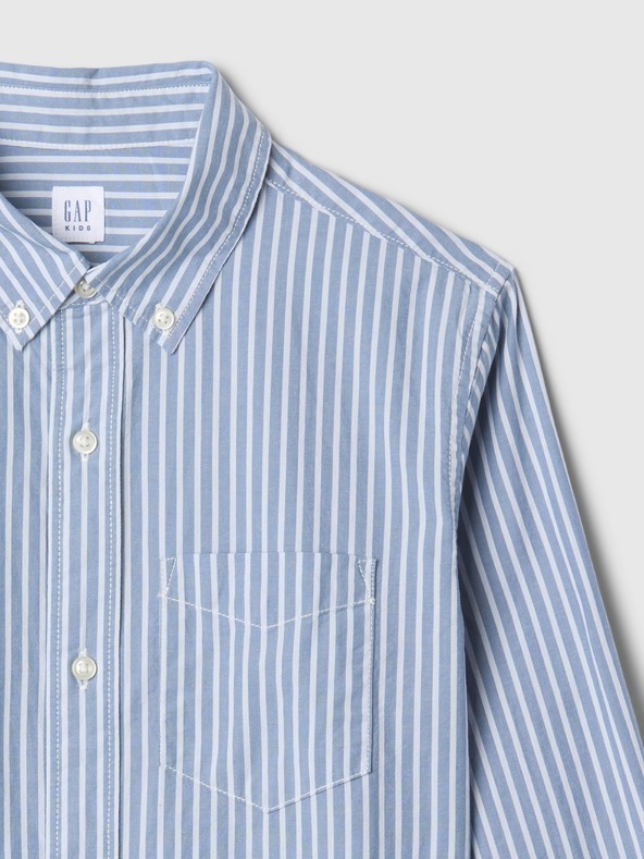 GAP Dětská popelínová košile GAP