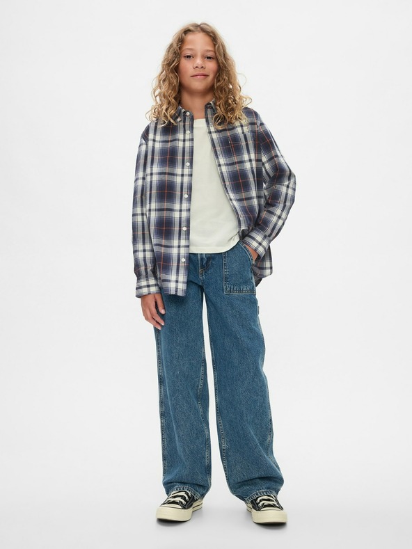 GAP Dětská popelínová košile GAP