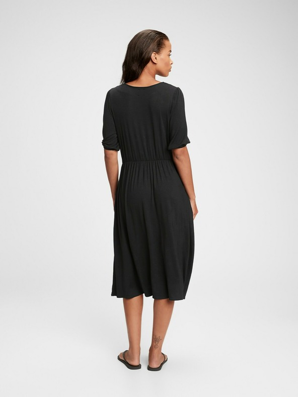 GAP Šaty s balónovými rukávy GAP