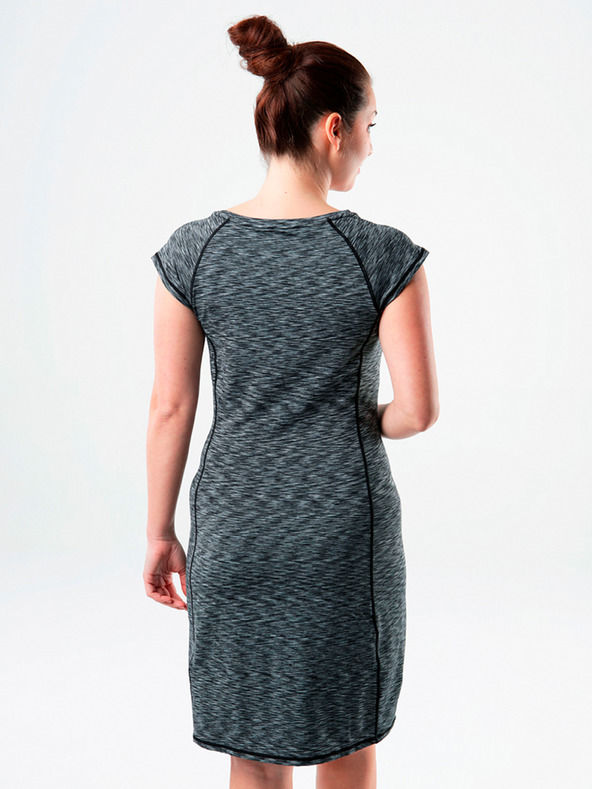 Loap Šedé žíhané šaty LOAP