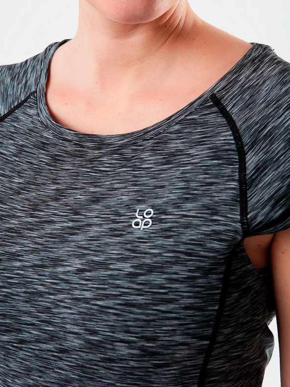 Loap Šedé žíhané šaty LOAP