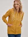 GAP Mikina na zip logo Gap easy GAP
