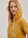 GAP Mikina na zip logo Gap easy GAP