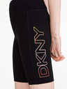 DKNY Černé dámské šortky DKNY Ombre Logo