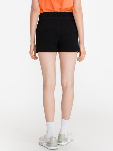 SuperDry Černé dámské teplákové kraťasy SuperDry