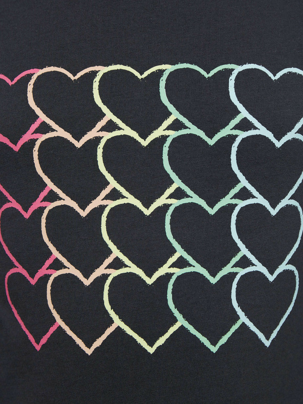 GAP Dětské tričko se srdíčky GAP