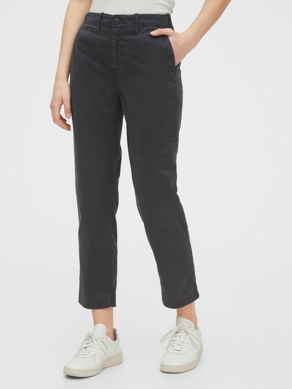 GAP Kalhoty Straight Khakis GAP